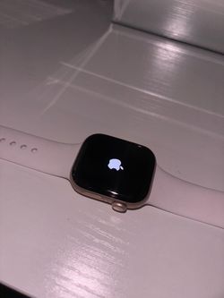 Apple Watch with Starlight Sport Band