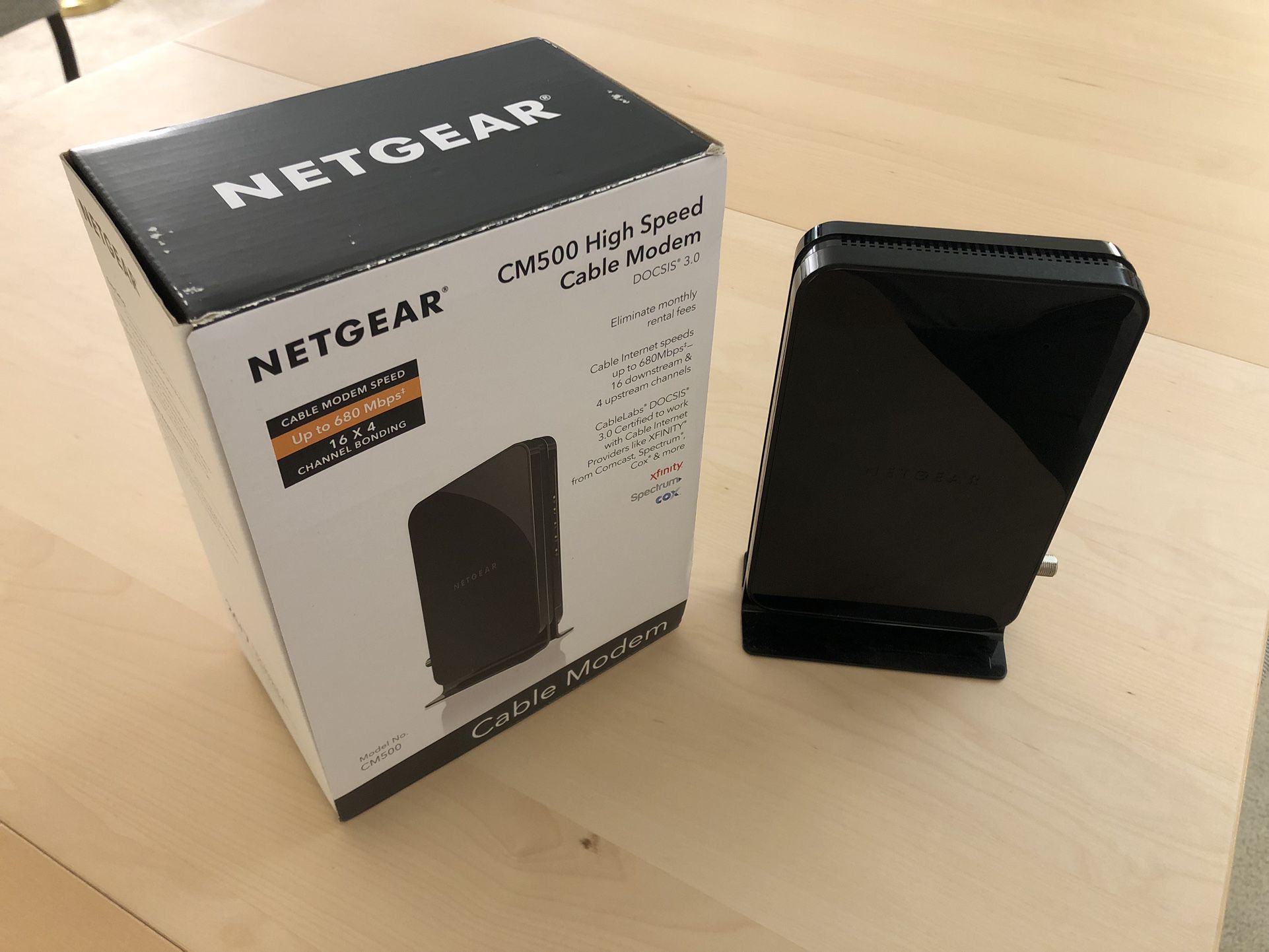 Netgear CM500 Modem | DOCSIS 3.0