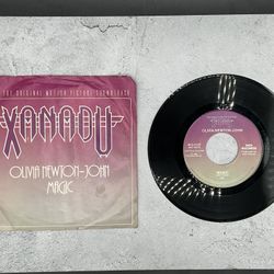 Xanadu The Original Motion Picture-Olivia Newton John “Magic” 45 Vinyl