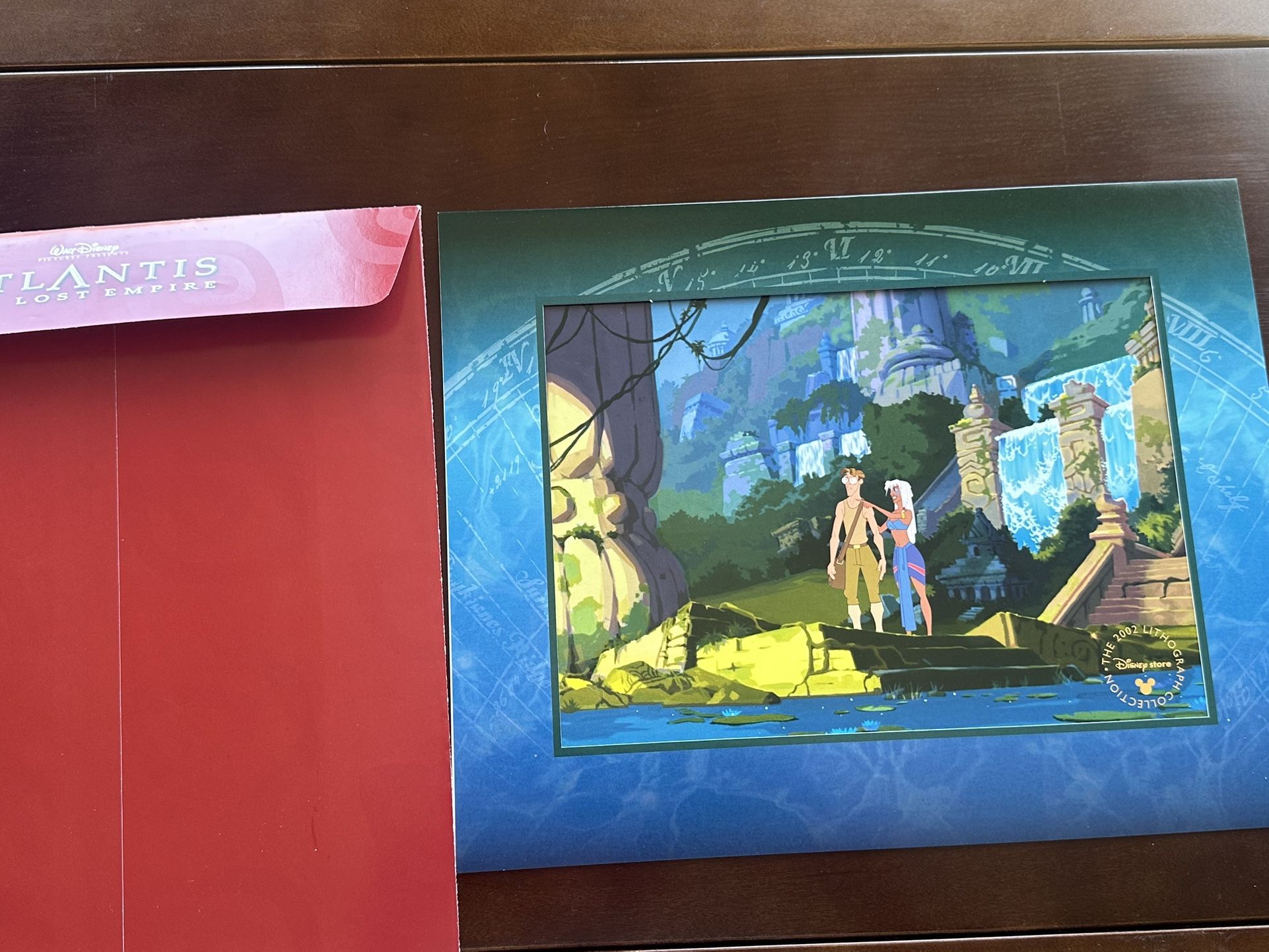 Disney’s Atlantis The Lost Empire Lithograph Collection 2002