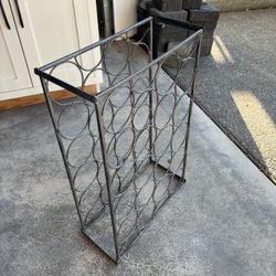 Metal Wine Rack - Folding