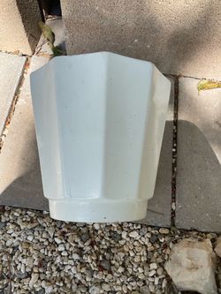 White Planter