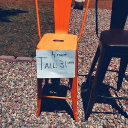 Metal Chair S  $20 Each 