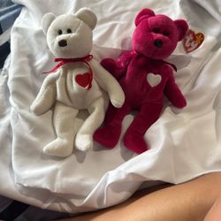 Ty Bears Couple 