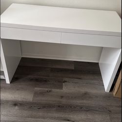 White Vanity Desk