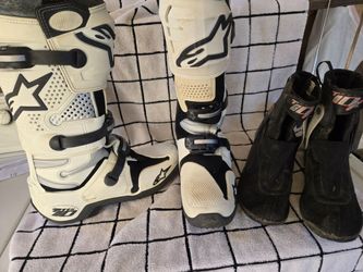 Alpinestars Tech 10 Supervented Boots White Size 12