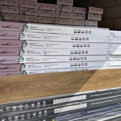 TrafficMaster Ardenmore Oak Waterproof Click Lock Vinyl Plank Flooring