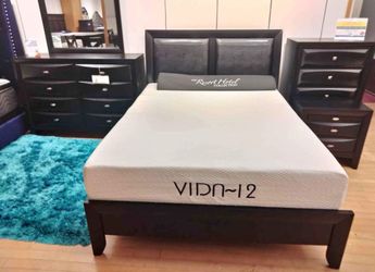 Emily black bedroom set starting at $699