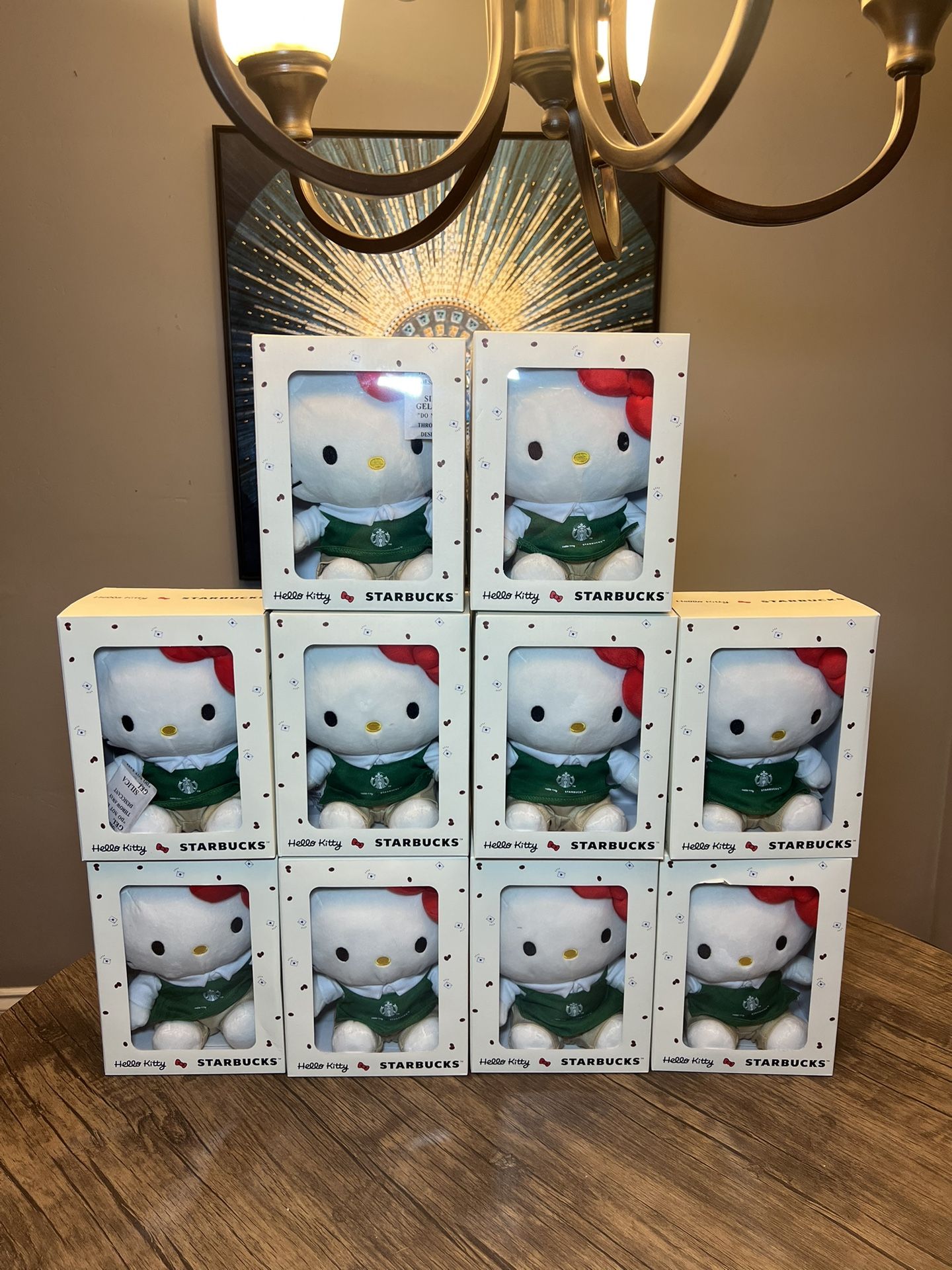 Hello Kitty X Starbucks Plushy $70 Each!