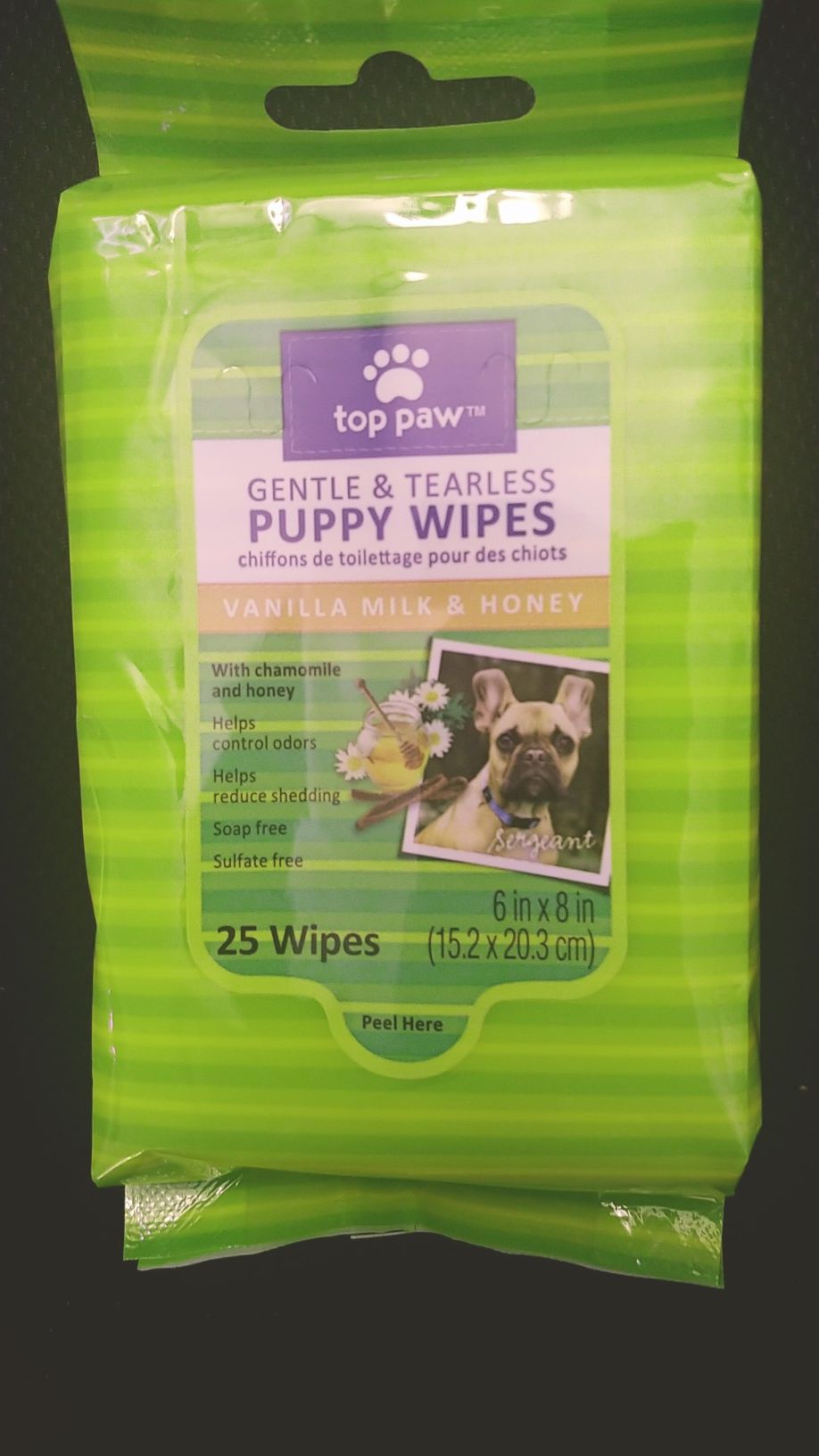 Top Paw Puppy Wipes 3 packs