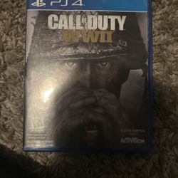 Call Of Duty WWII PS4 Used A Little Bit