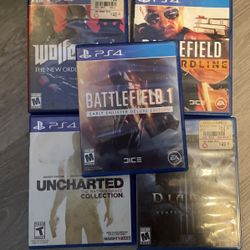 PS4 Bundle Of Games