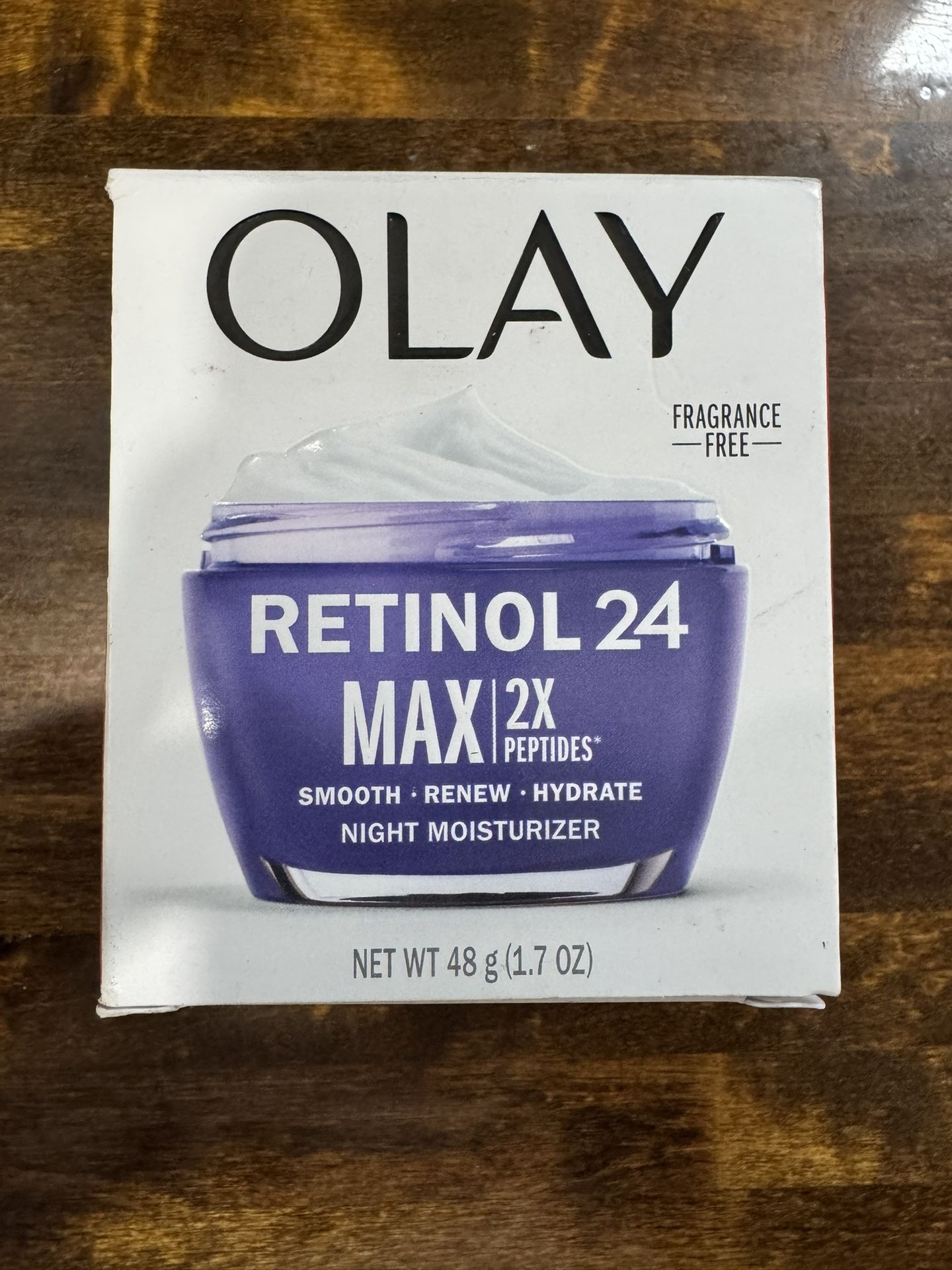 Olay Skin Care Regenerist Retinol 24 MAX Night Face Moisturizer, Anti-Aging Cream, 1.7 oz