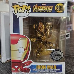 Funko Pop Vinyl Avengers Infinity War #285 Iron Man Marvel Comics