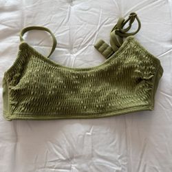 Ribbed Bathing Suit Top 