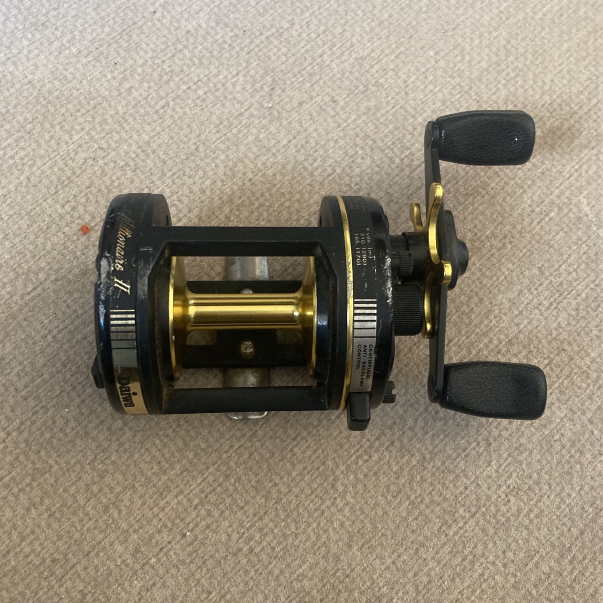 Daiwa Millionaire 2 Baitcasting Fishing Reel