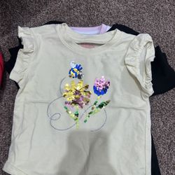 4t Girls Sequin Shirt