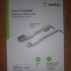 Belkin IPHONE Lightening To Usb-A Charging Boost Cable