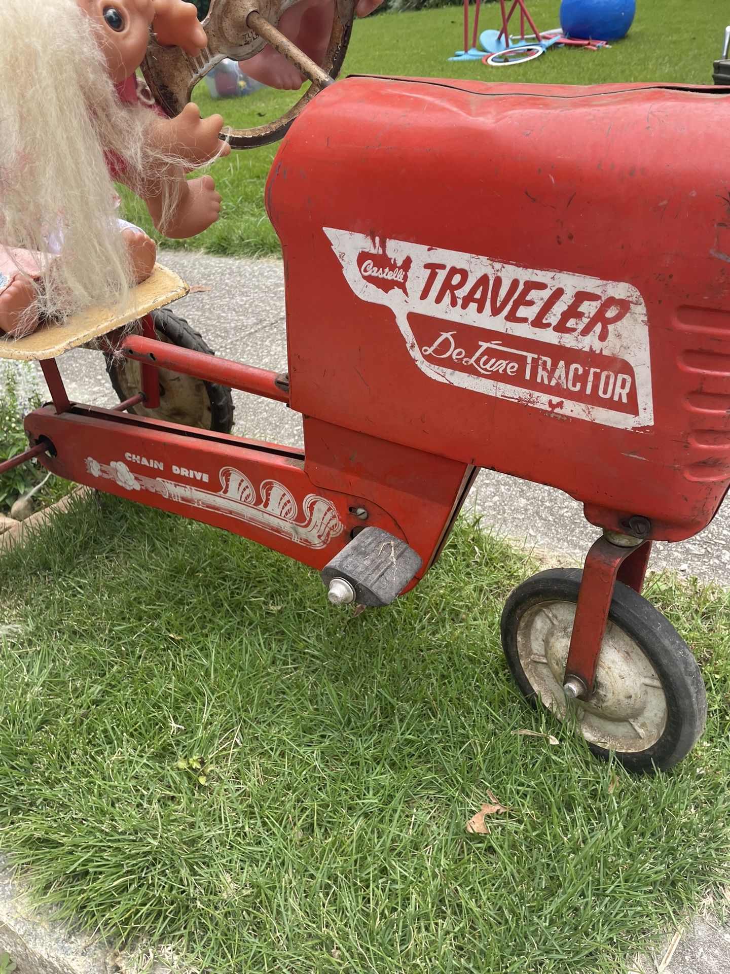 Vintage Peddle Tractor
