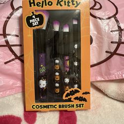 Hello Kitty Halloween Makeup Brush Set 