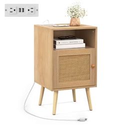 2 Set Rattan Night Stand