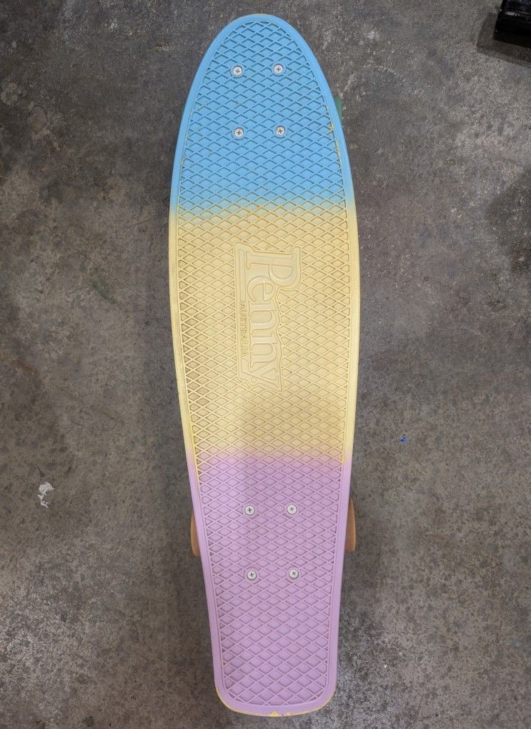 Pennyboard 27in Pastel Nickel Board