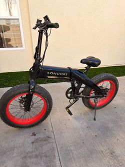 SONDORS Fat Tire Electric Bike – Low Miles