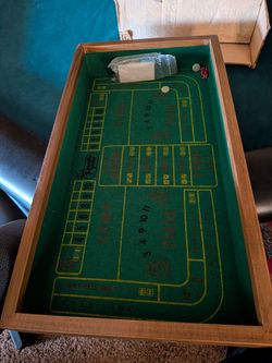 Mini craps table