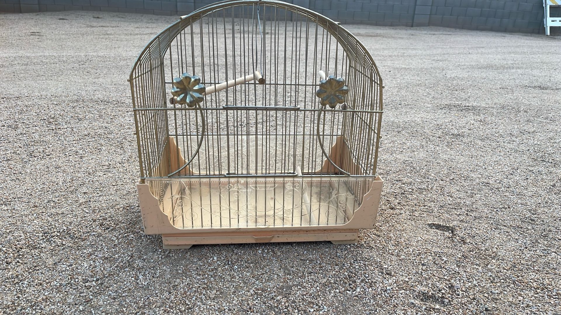 Small Vintage Bird Cage