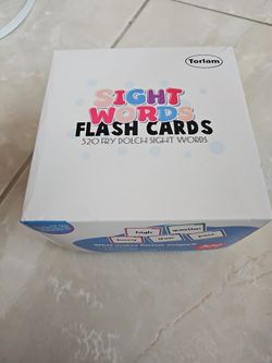 Sight Words Flash Cards