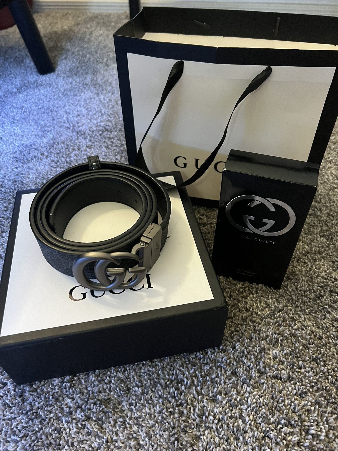 Gucci Cologne And Belt Deal