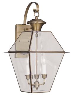 **NEW** 3-Light Outdoor Wall Lantern,