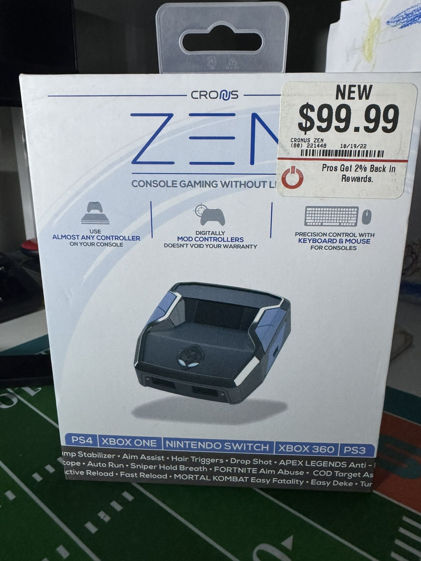 Cronus Zen PS5 PS4 Xbox Nintendo PC Premier Console Controller Adapter - CM00053