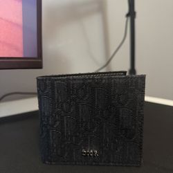 Mens Dior Wallet Black
