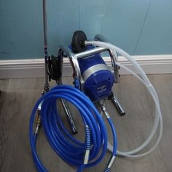 Electric paint sprayer