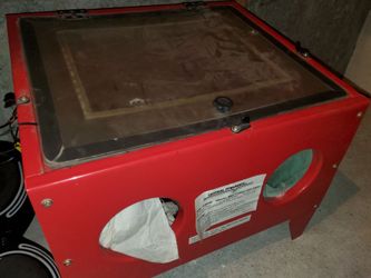 CENTRAL PNEUMATIC Bench Top Abrasive Blast Cabinet