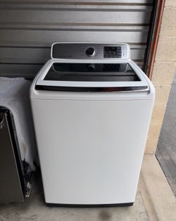 White Samsung Washer