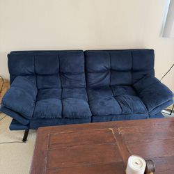 Blue Futon For Sale! 