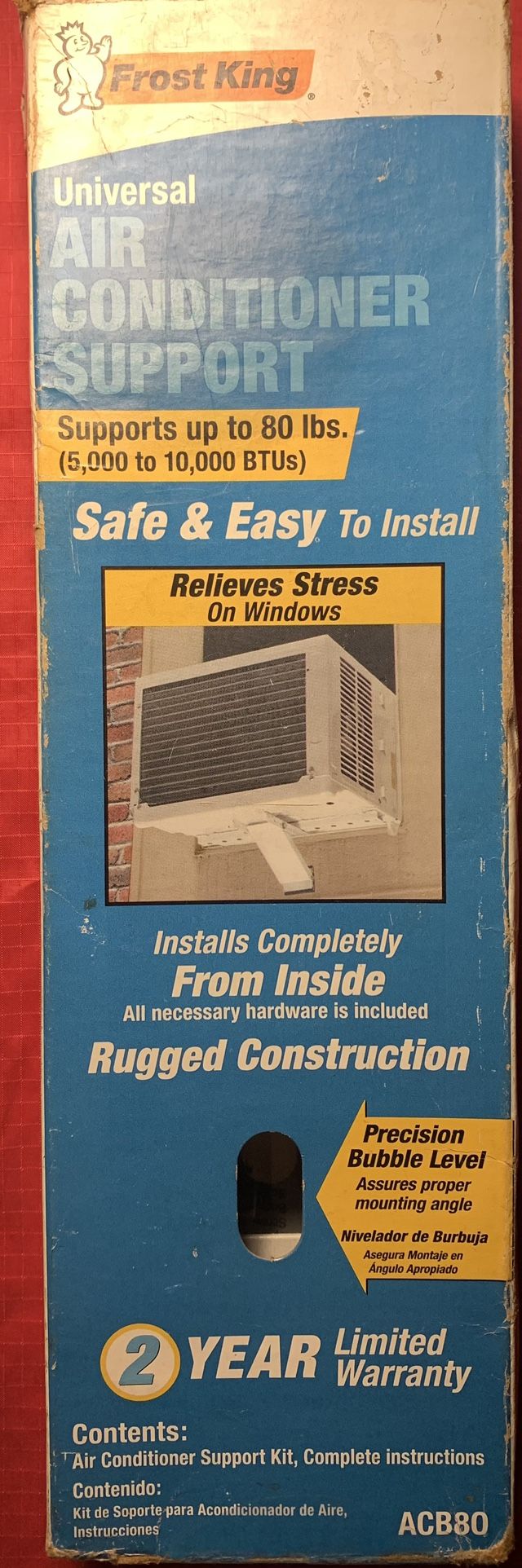 Frost King Universal Air Conditioner Support Bracket