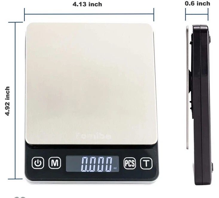 TOMIBA DIGITAL TOUCH POCKET SCALE
