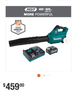 Makita XGT 40V Cordless Leaf Blower Kit