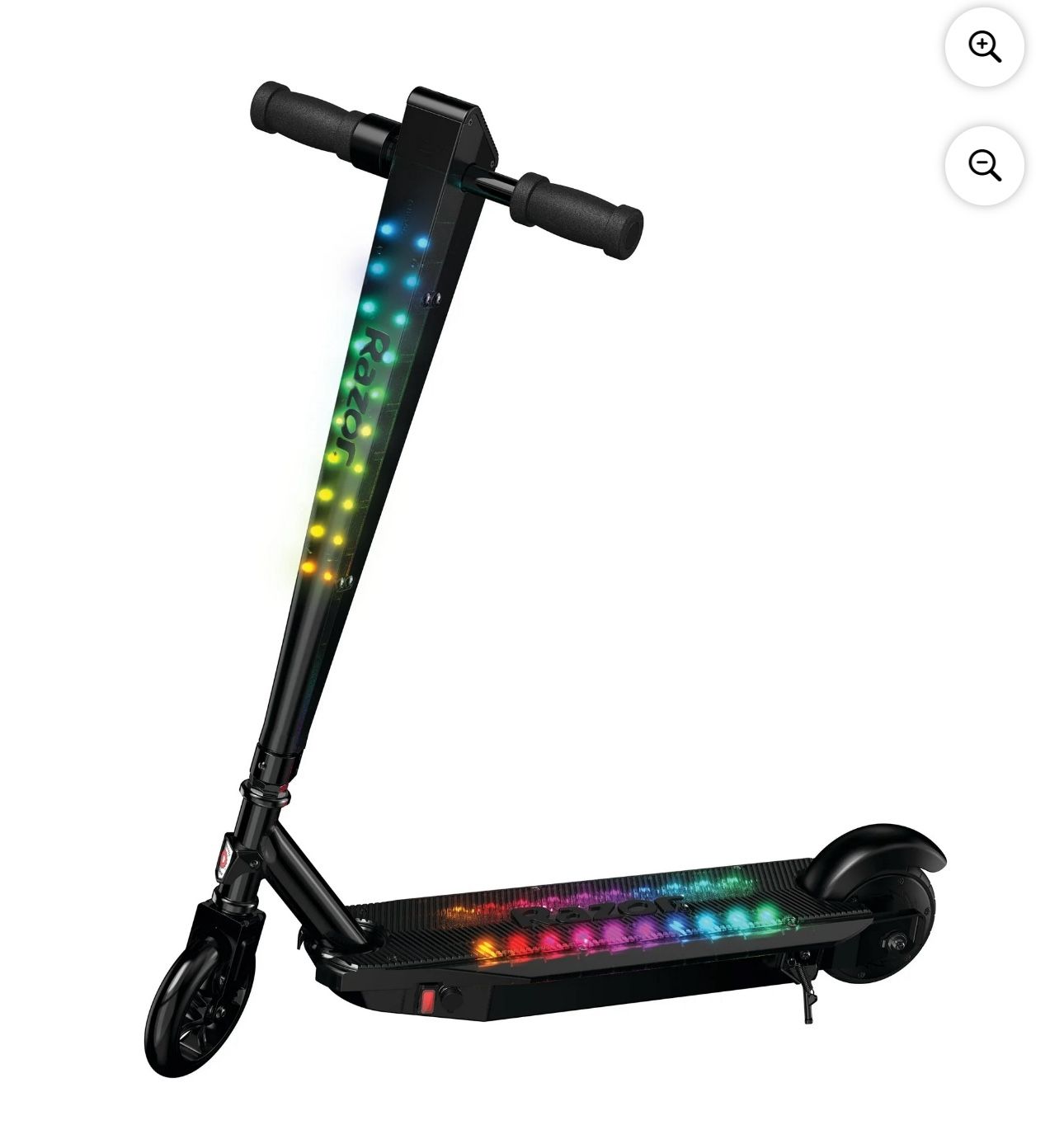 Razor SonicGlow Electric Scooter - Bluetooth® speaker, Music Matching LED Lights, up to 10 mph, for Child Ages 8+