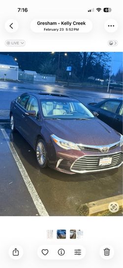 2016 Toyota Avalon