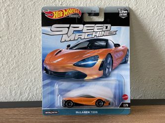 Hotwheels Premium Mclaren 720s Speed Machine 2/5