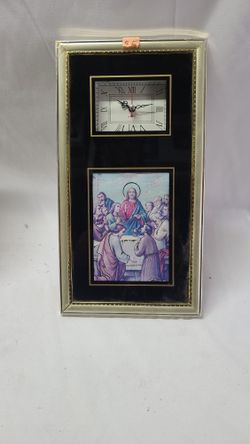 Last Supper clock 