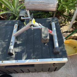 The seated exercise bike works great