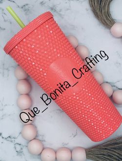 Dragon Fruit Studded Starbucks Venti Cup