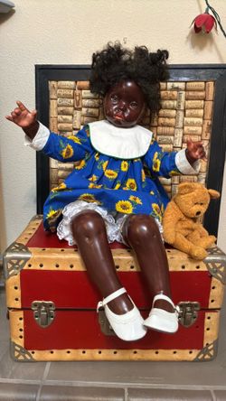 Black baby doll
