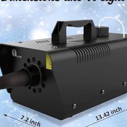 1byone 650W Snow Machine Wired Remote Control Great Machine for Kids, Parties, Parades