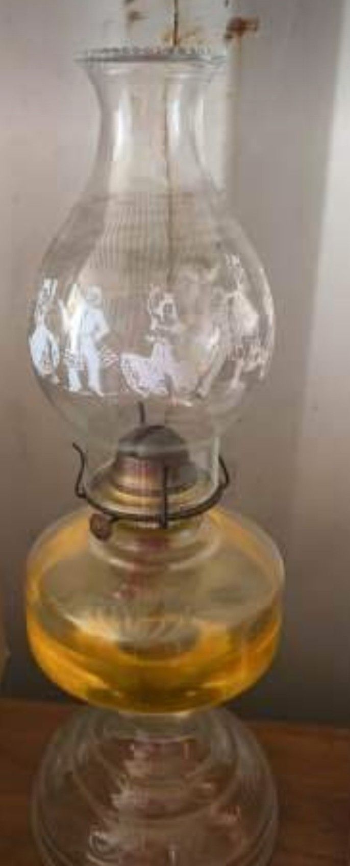 Vintage Oil Lamp